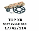 Kettenkit "TopXR" 530 ZVM-X G&G Suzuki...