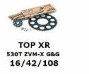 Kettenkit "TopXR" 530 ZVM-X G&G Honda CBR...
