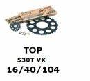Kettenkit "TOP" 530 VX  Honda VTR 1000 SP1...