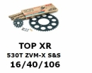Kettenkit "TopXR" 530 ZVM-X S&S  Honda VTR...