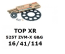 Kettenkit "TOPXR" 525 ZVM-X G&G Yamaha R1...