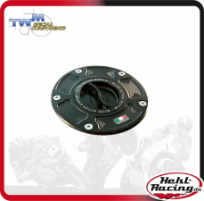 TWM Tankverschluss Quick action (Schnellverschluss) Aprilia RSV4 09- / Tuono V4 11- / RSV1000R 04-08 schwarz