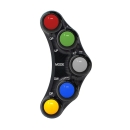 Jetprime Lenkerschalter (race)  links Aprilia RSV4 alle 09-10  plug & play (CNC gefräßt)