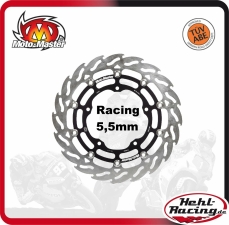Motomaster Flame Floated 5.5 Racing Bremsscheibe Triumph Daytona 13- (incl. R-Modelle)/ Street Triple 675 13-17 inkl. R-Modell/ Street Triple 765 18-/ Daytona 765 20- vorne links