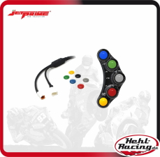 Jetprime Lenkerschalter (race)  links Aprilia RSV4  17- / Tuono V4 17- plug & play (CNC gefräßt) schwarz