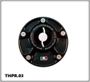 TWM Tankverschluss Quick action (Schnellverschluss) Honda CBR 1000 RR 17- / CBR 500 F / R 16- / CBR 650 F 15- / CB1000 Hornet 25- / CRF1000 AT 16- rot