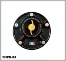 TWM Tankverschluss Quick action (Schnellverschluss) Honda CBR 1000 RR 17- / CBR 500 F / R 16- / CBR 650 F 15- / CB1000 Hornet 25- / CRF1000 AT 16- rot