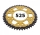ZF DUAL Kettenrad gold 525T Triumph Street Triple 07-17 / Daytona 675 06-17  incl. R-Modelle / Street Triple 765 16-