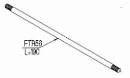 Schaltstange 190mm