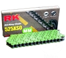 RK XSO X-Ring Kette 525er Teilung grün (offen mit...